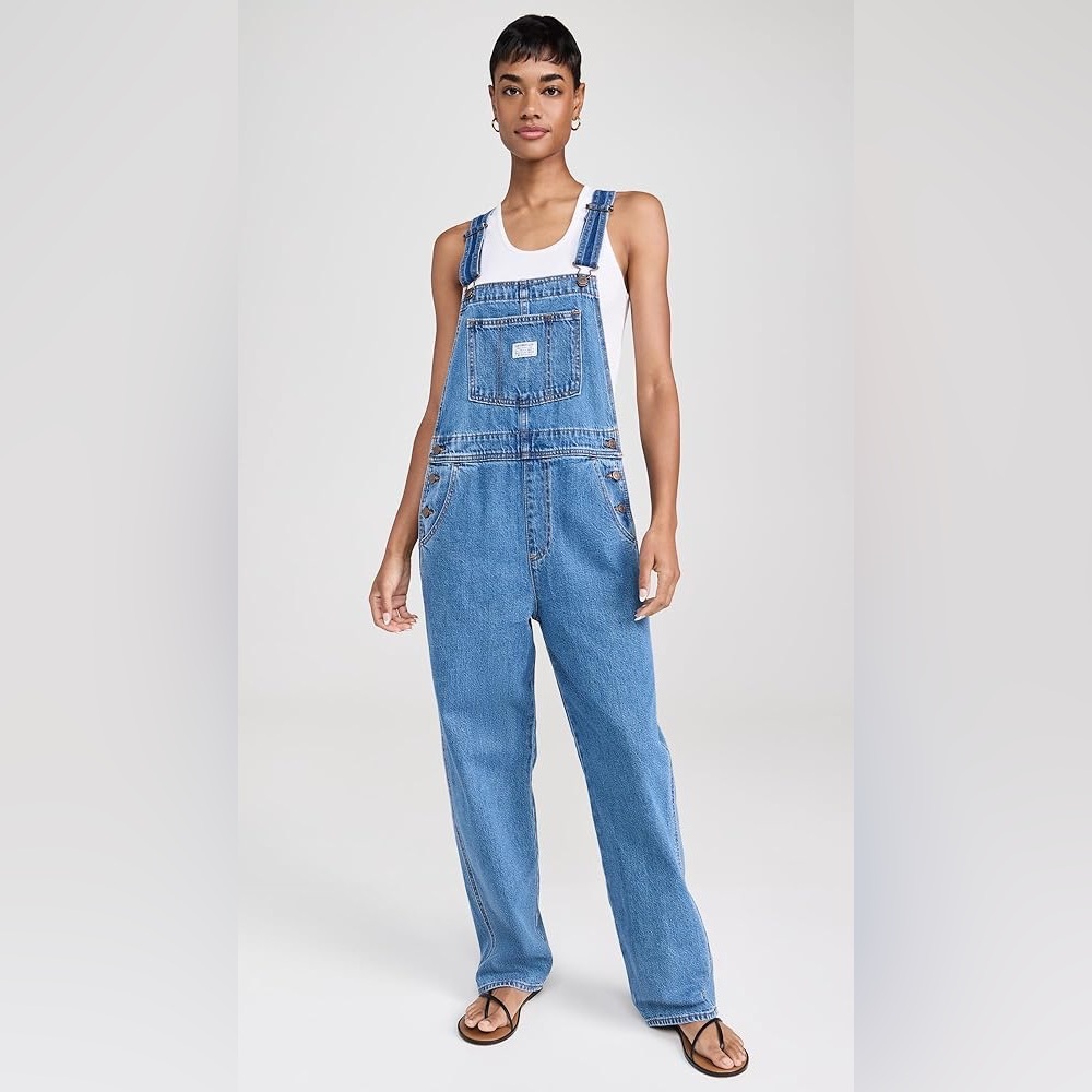 Levi’s Premium Straight Leg Overalls size XS - Picture 2 of 10
